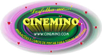 Cinemino s�o Anima��es e livros de pintar para todas as idades