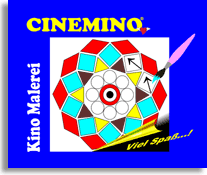 Cinemino Kino-Malerei Kaleidoskop für Kinder, idealer Einstieg für Kinder ab 6 Jahren