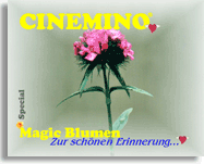 Cinemino Animation Magic Blume 3, zauberhaftes Motiv mit fliegendem Herz