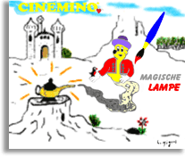 Cinemino Animation Magische Lampe für Kinder, idealer Einstieg für Kinder ab 3 Jahren
