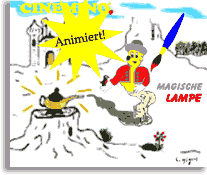 Cinemino Animation Magische Lampe für Kinder, idealer Einstieg für Kinder ab 4 Jahren
