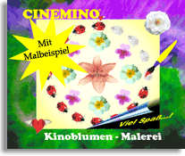 Cinemino Kinoblumen Malerei Meine Ecke für Kinder und Erwachsene
