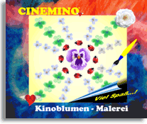 Cinemino Kinoblumen Malerei Sonnig für Kino-Malerei-erfahrene Kinder und Erwachsene