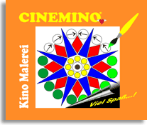 Cinemino Kino-Malerei Stern für Kinder, idealer Einstieg für Kinder ab 6 Jahren