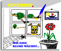 Cinemino Animation Wie eine Blume wächst für Kinder, idealer Einstieg für Kinder ab 4 Jahren